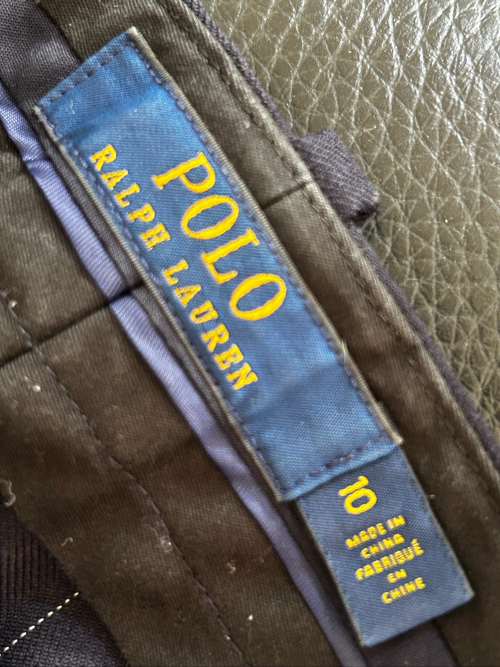 Polo Ralph Lauren Trousers 100% Wool Tennis Stripe Size L – photo 8